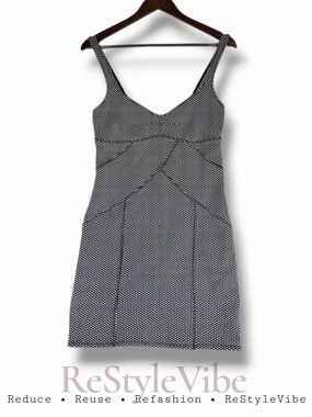 INTIMATELY FREE PEOPLE Women’s Size L Dress Bodycon Stretch Polka Dot Mini